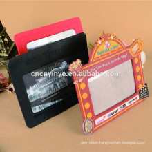 Eco-friendly Promotional 2D Rubber Picture Frame Holder
